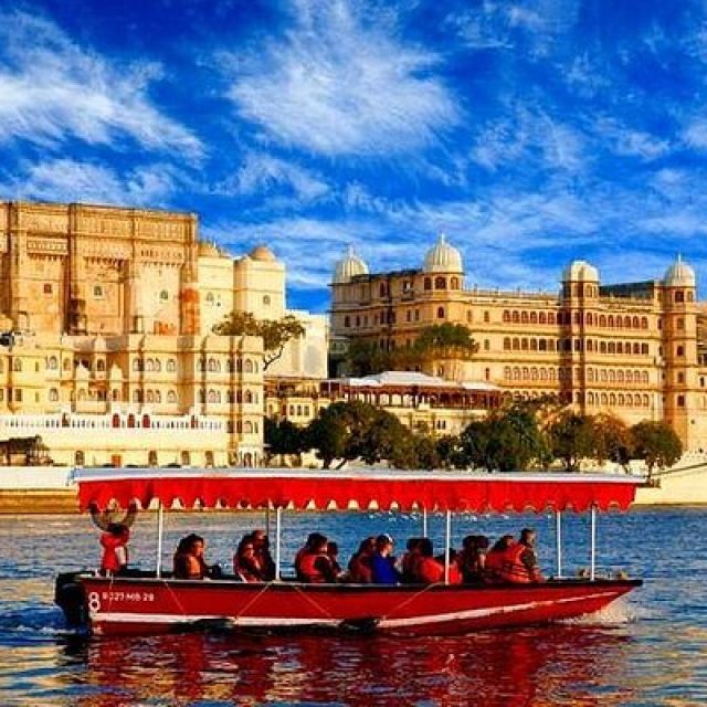Boating in the romantic lakes of Udaipur.